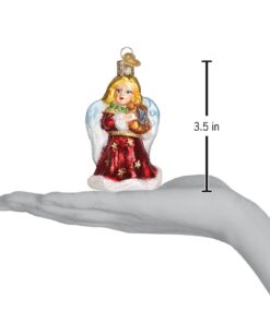 Englekor julepynt rød