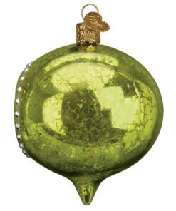 Grøn reflektor julekugle
